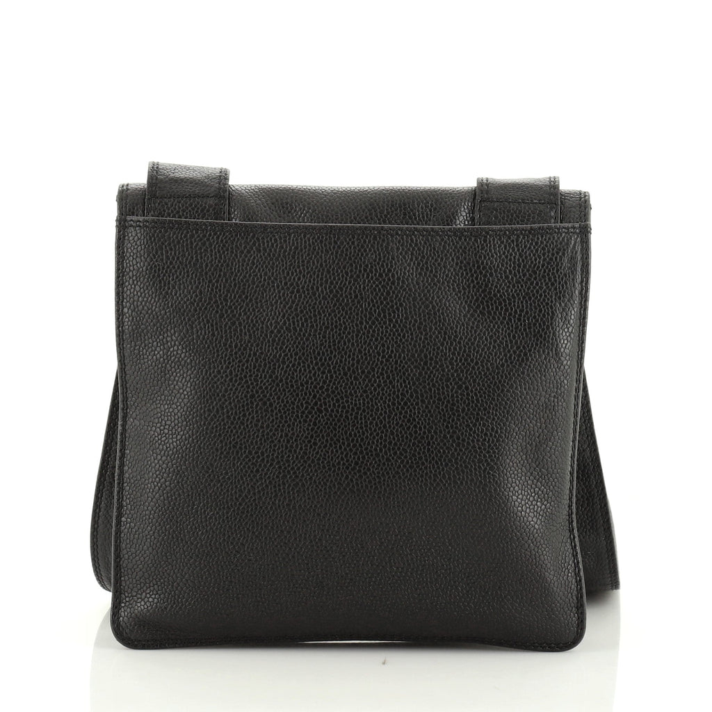 Vintage Timeless CC Flat Crossbody Caviar Mini