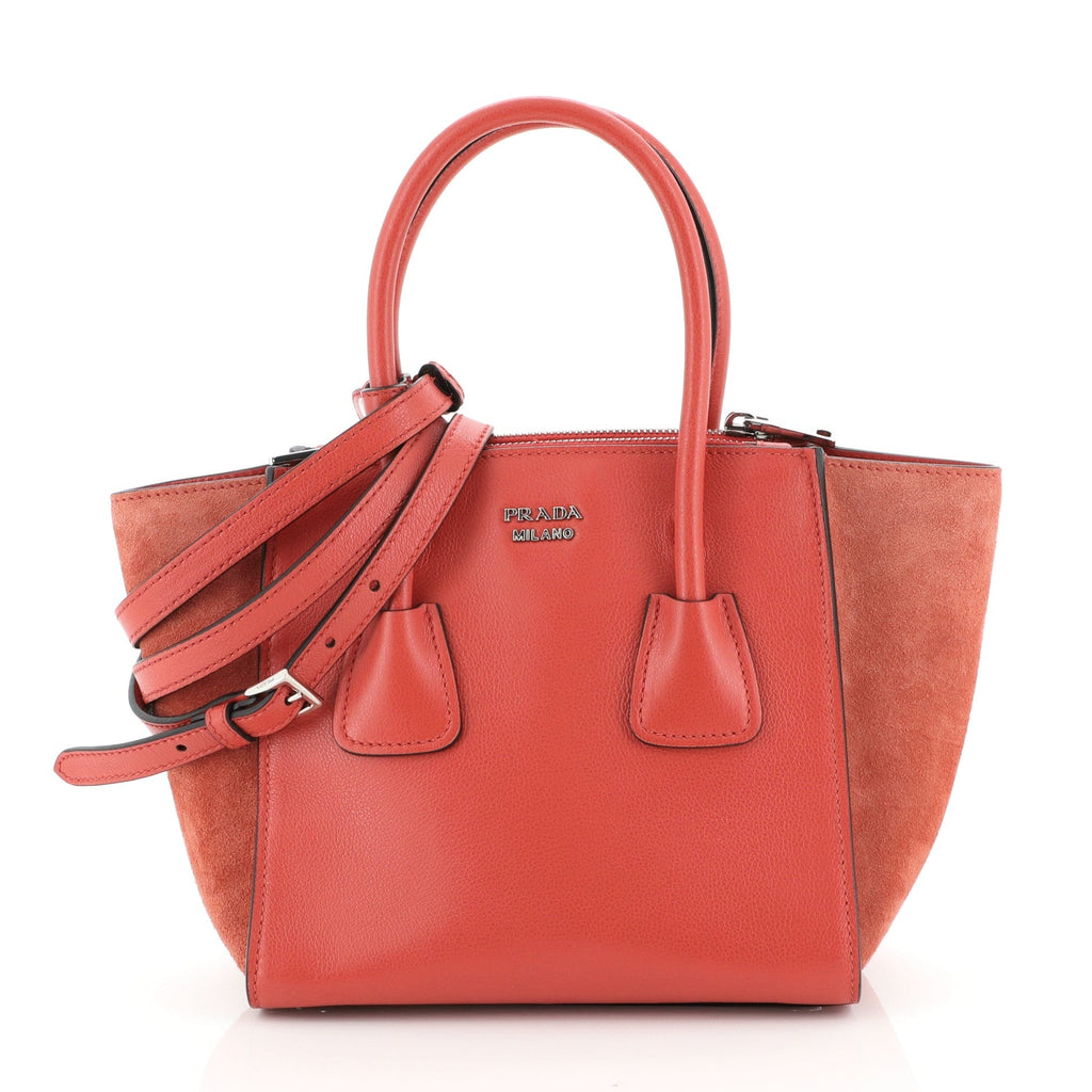 Twin Pocket Tote City Calfskin Mini