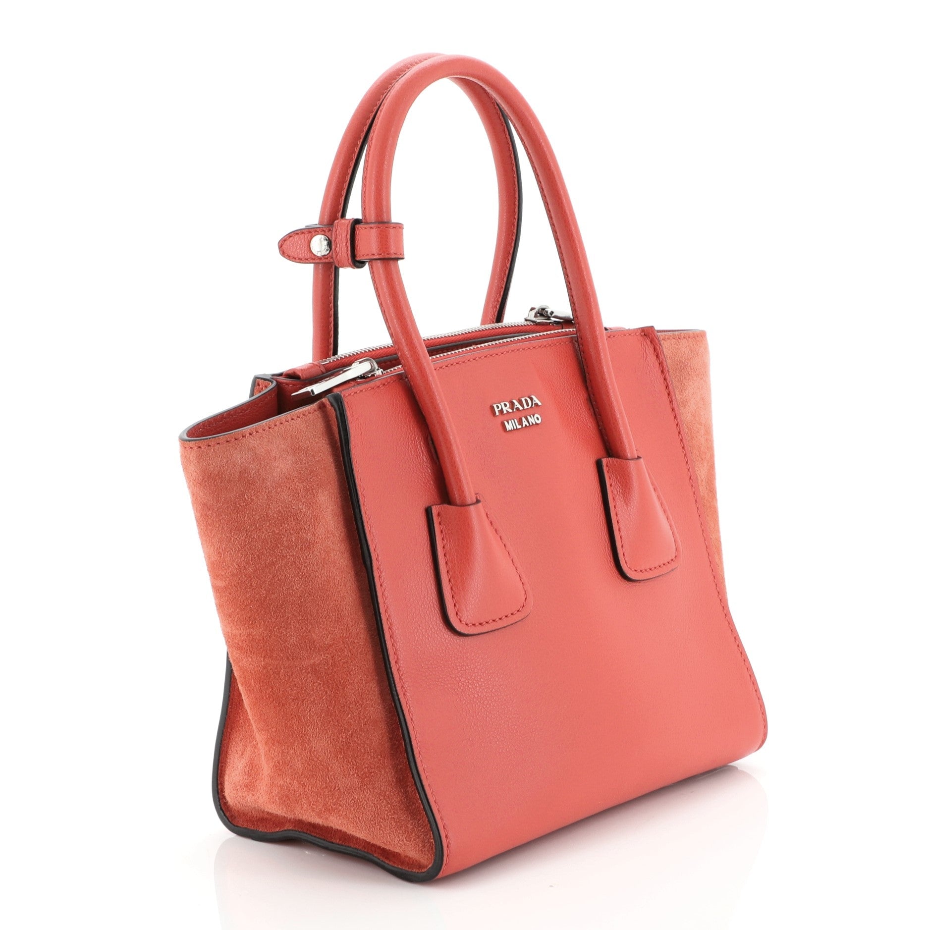 Twin Pocket Tote City Calfskin Mini