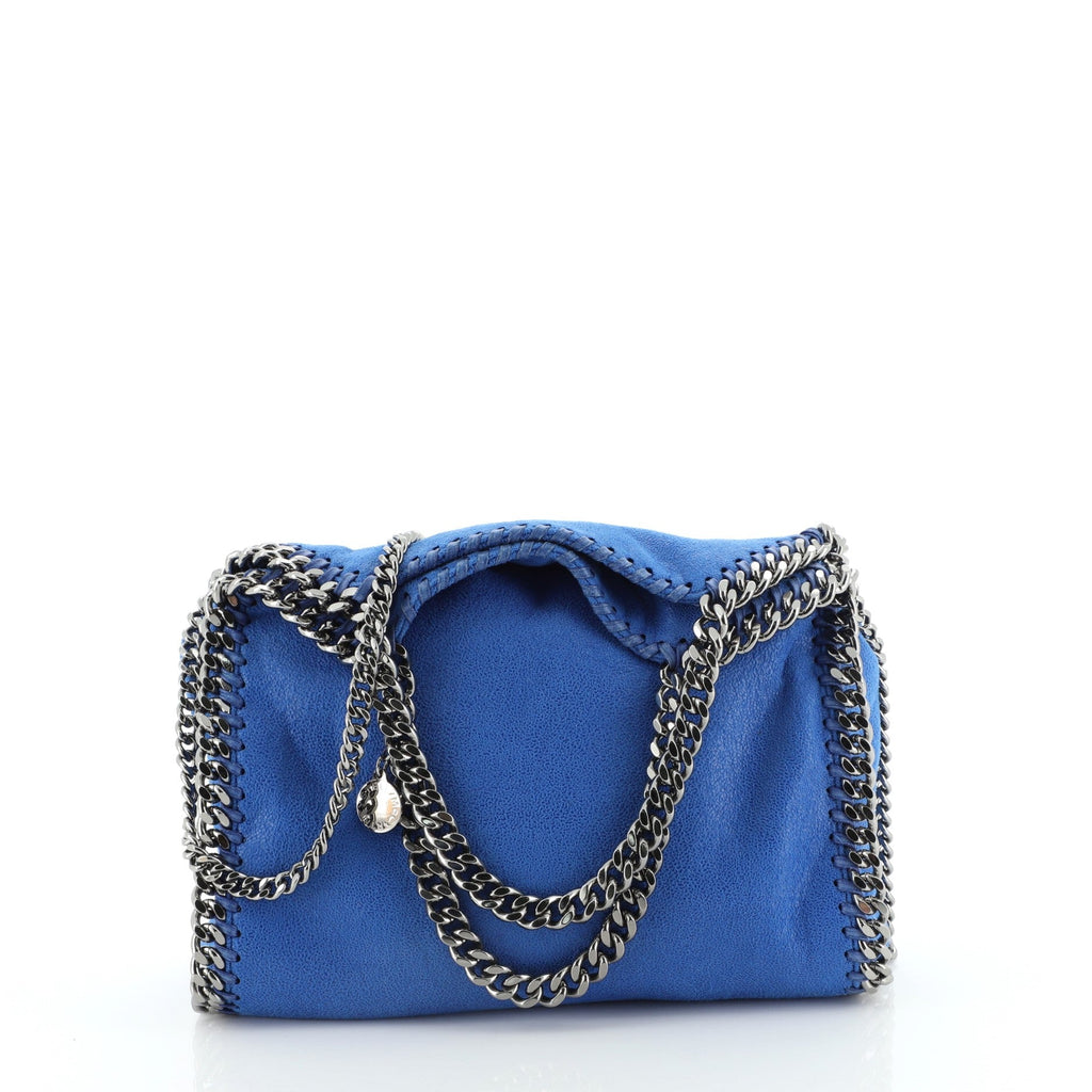 Falabella Fold Over Crossbody Bag Shaggy Deer Mini