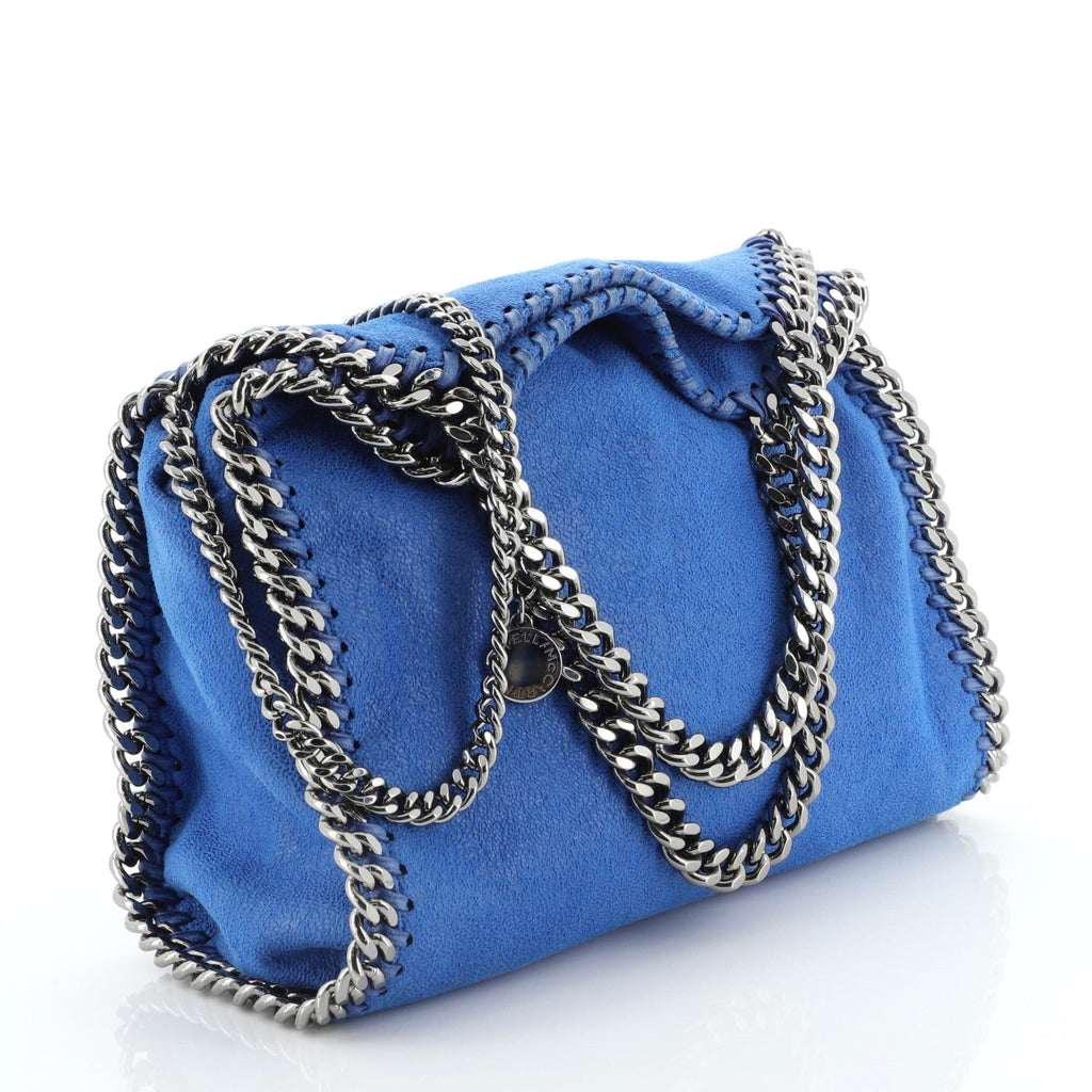 Falabella Fold Over Crossbody Bag Shaggy Deer Mini