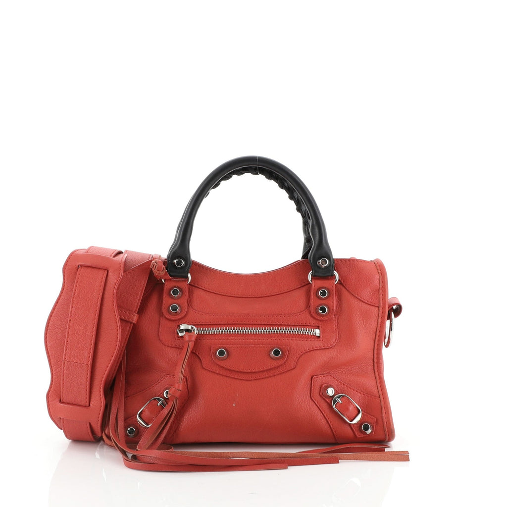 City Classic Studs Bag Leather Mini