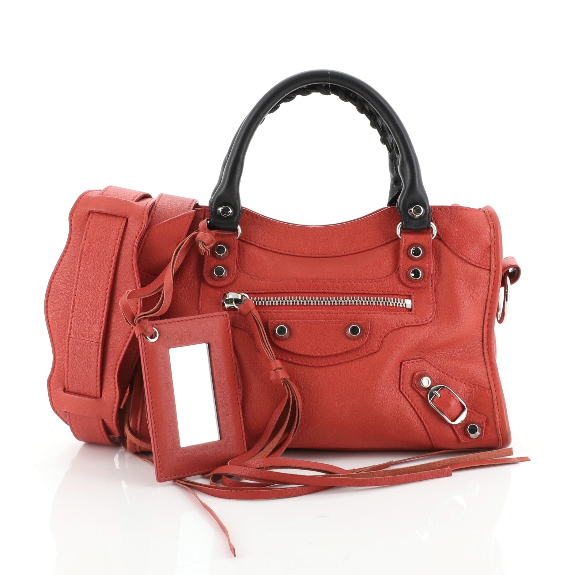 City Classic Studs Bag Leather Mini
