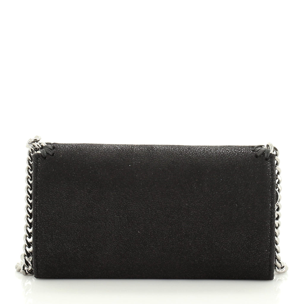 Falabella Flap Crossbody Bag Crystal Embellished Shaggy Deer Mini