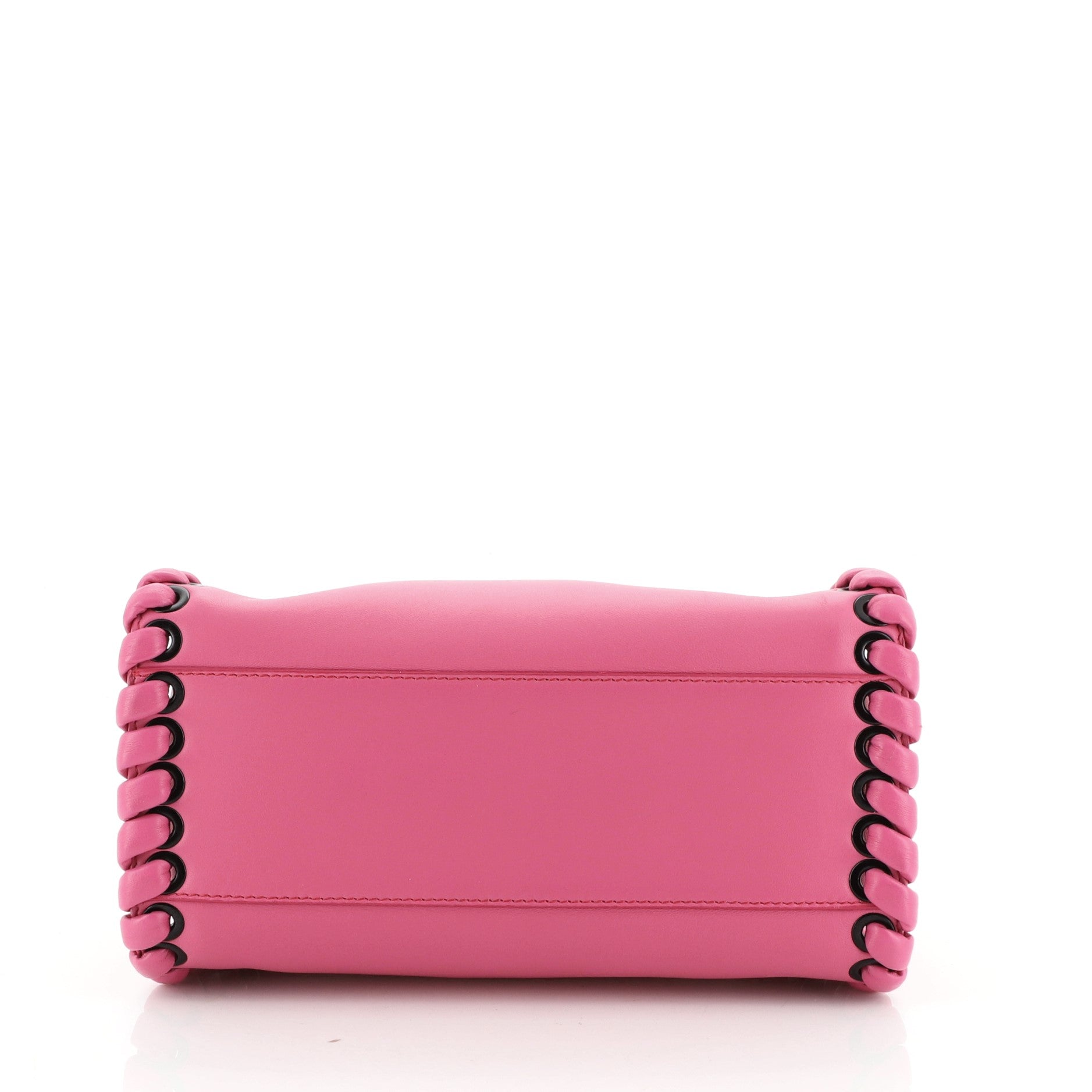 Peekaboo Bag Whipstitch Leather Mini