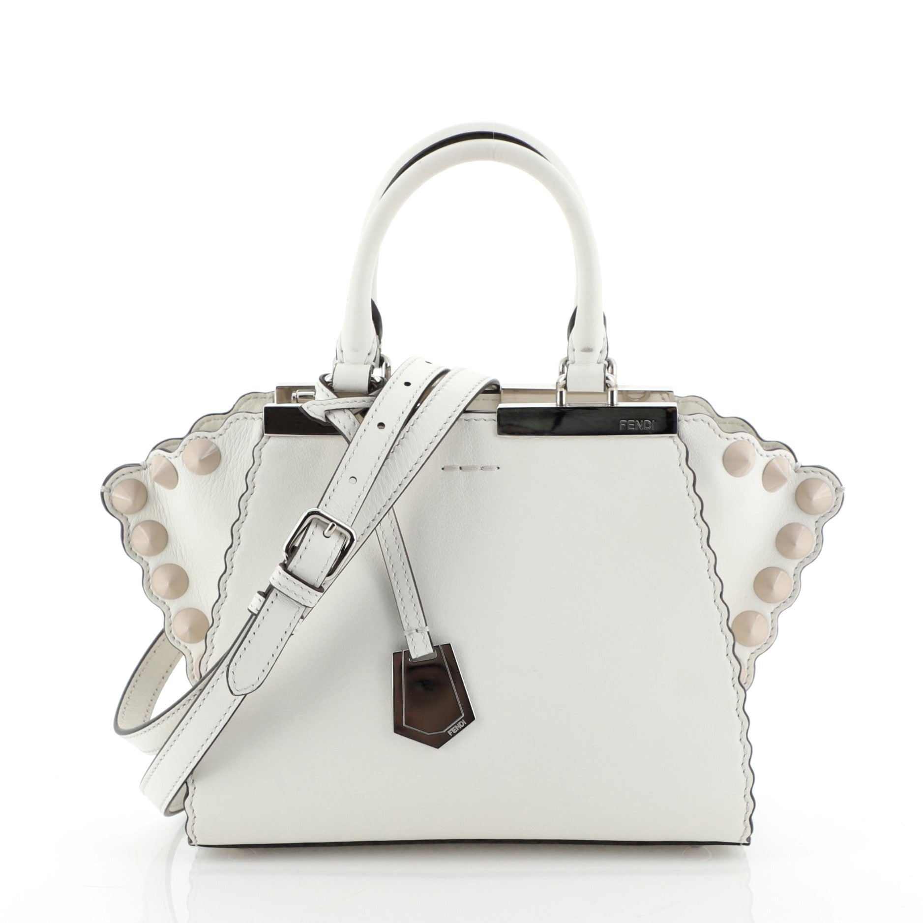 3Jours Bag Scalloped Calfskin Mini