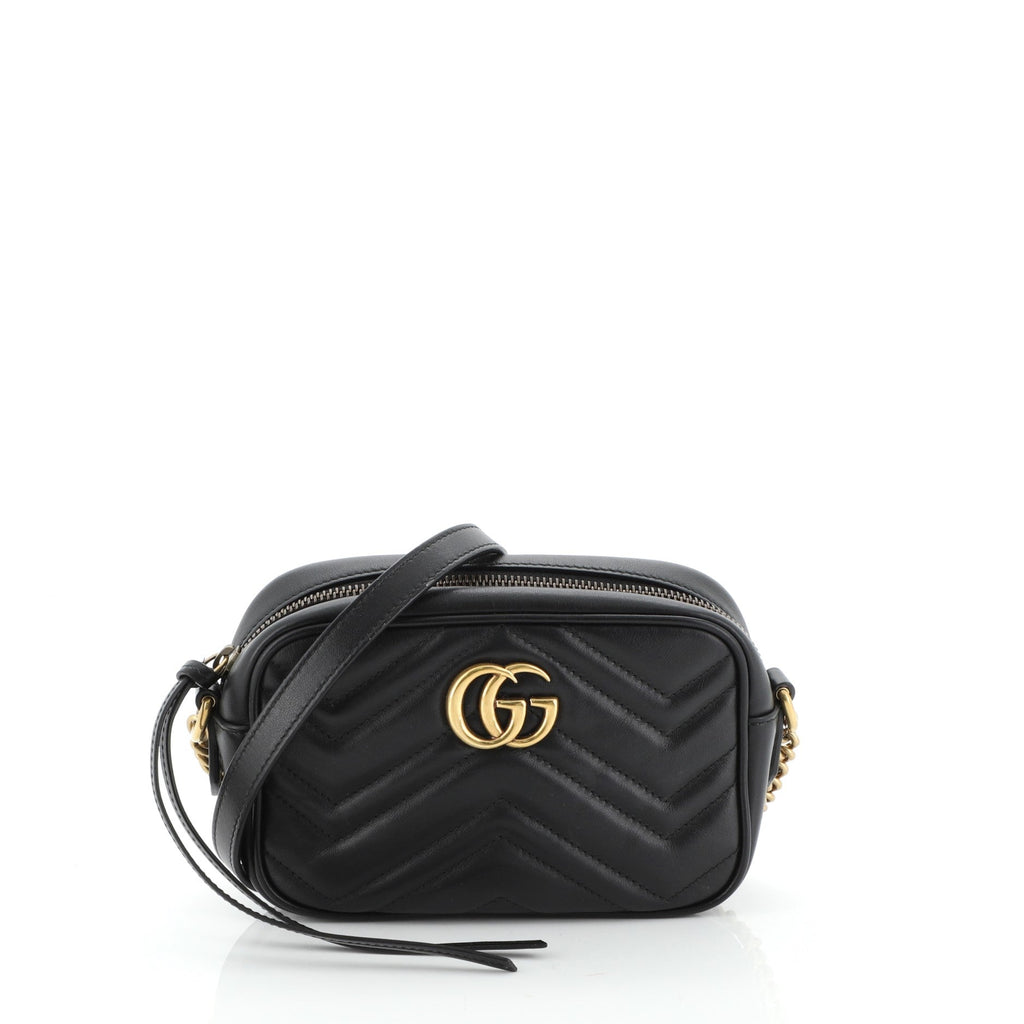 GG Marmont Shoulder Bag Matelasse Leather Mini