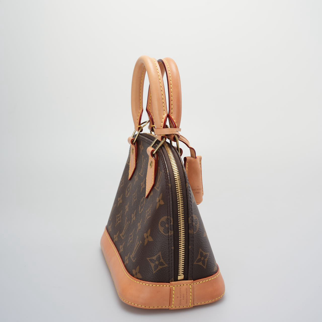 Louis Vuitton Alma BB Monogram Brown Shoulder Bag From 2017
