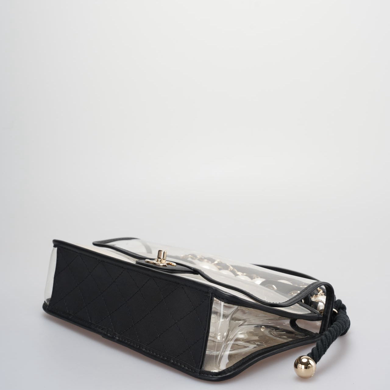 Chanel Sand By The Sea Classic Flap Bag Medium with Pearl Strap – 2018 Collection