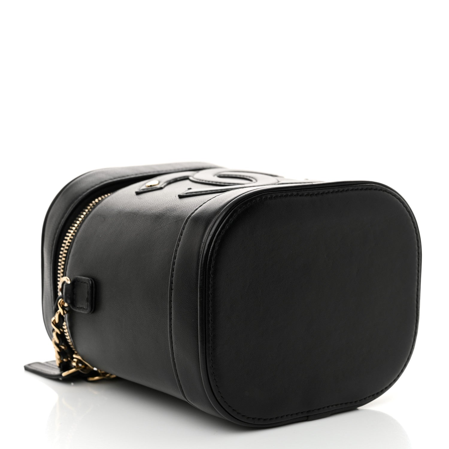 Lambskin Timeless Vanity Cosmetic Case Black