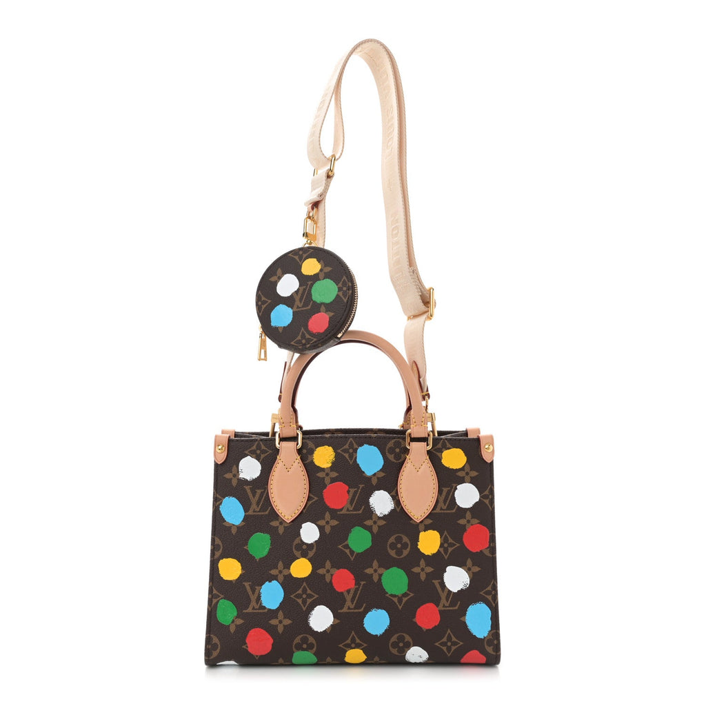 LV X YK Monogram Dots Onthego PM Multicolor