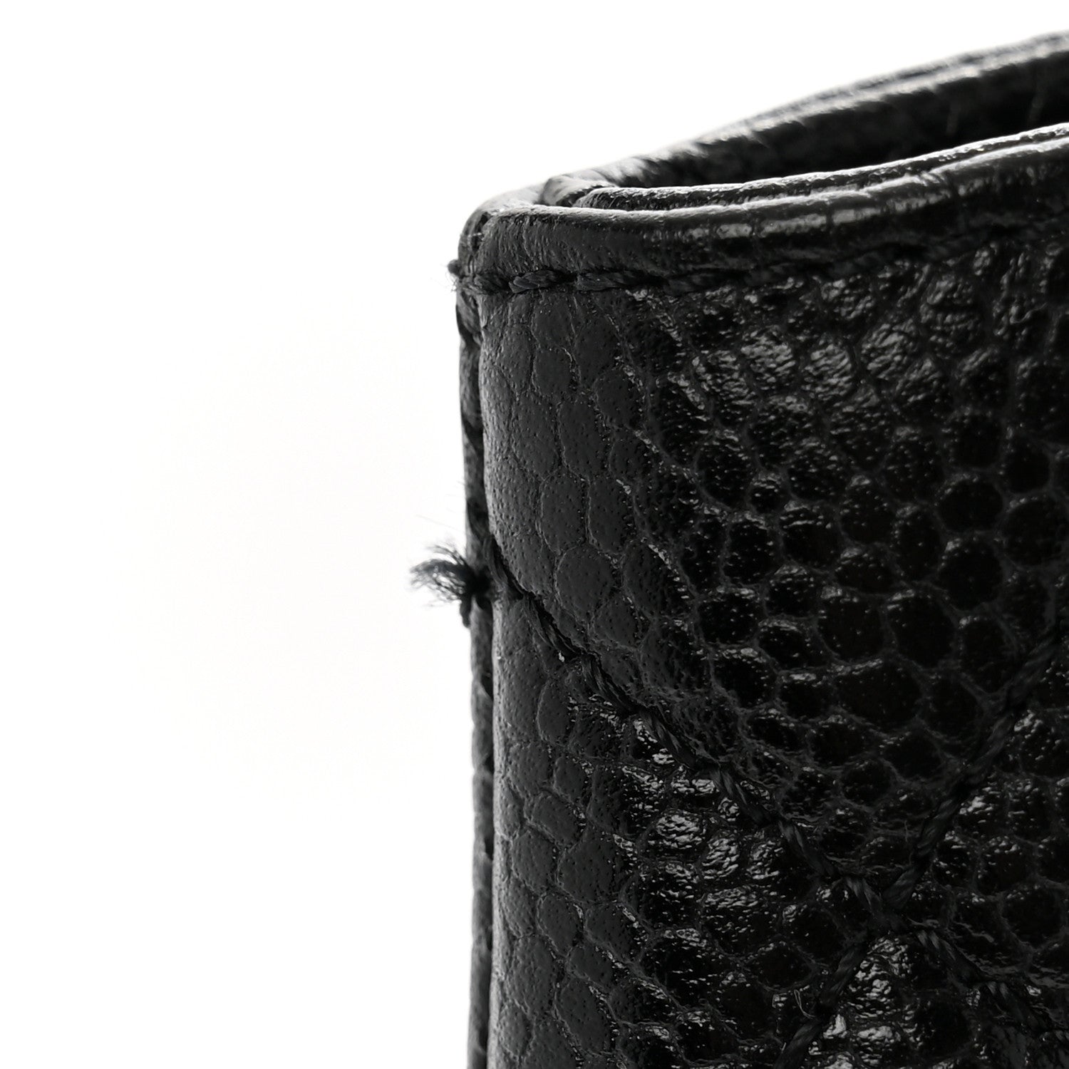 Caviar Quilted Medallion Tote Black