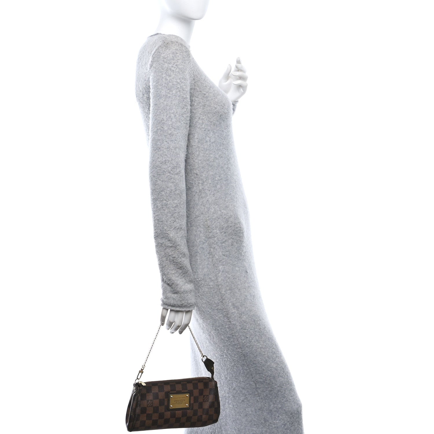 Damier Ebene Eva Clutch