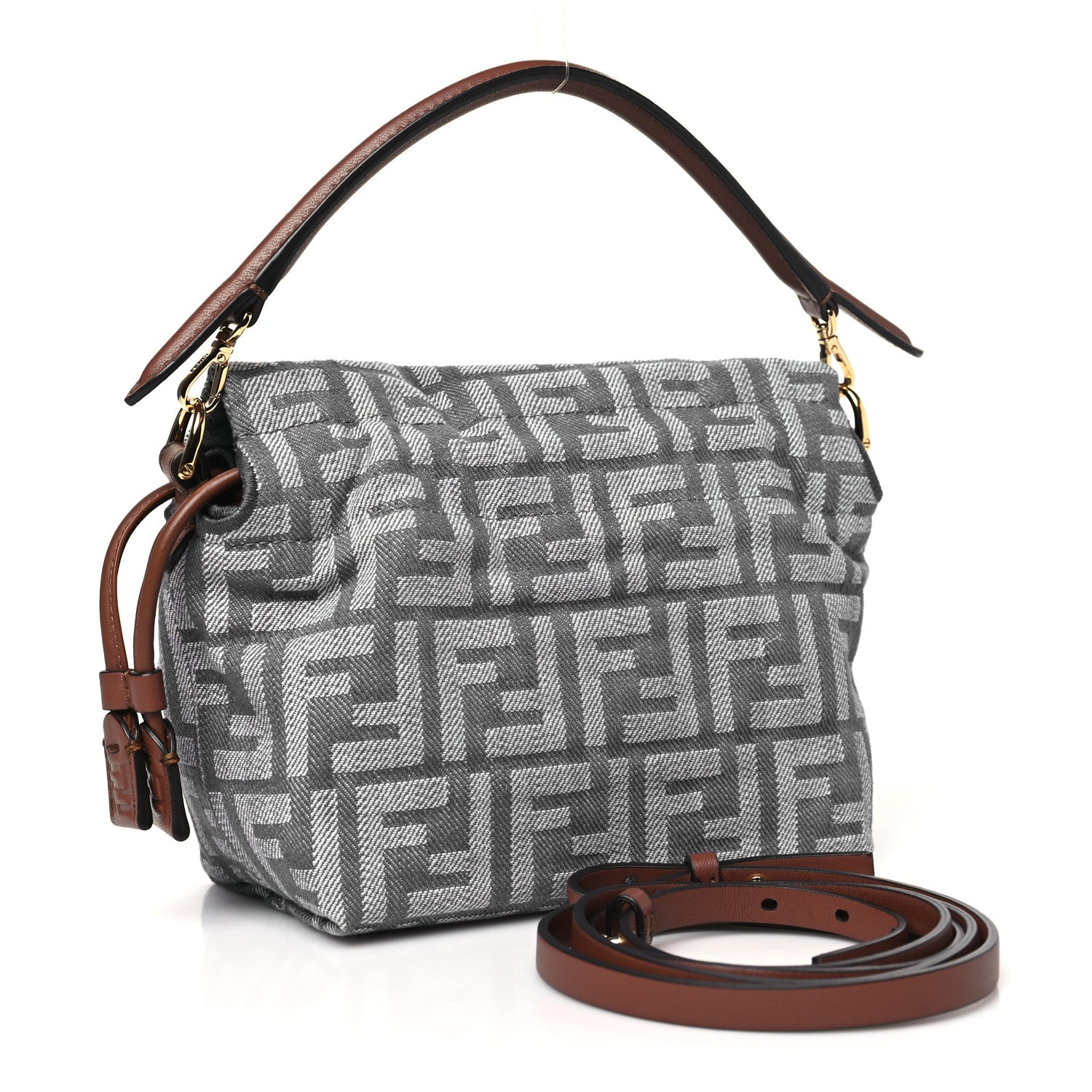 Denim Small Mamma Baguette Blue