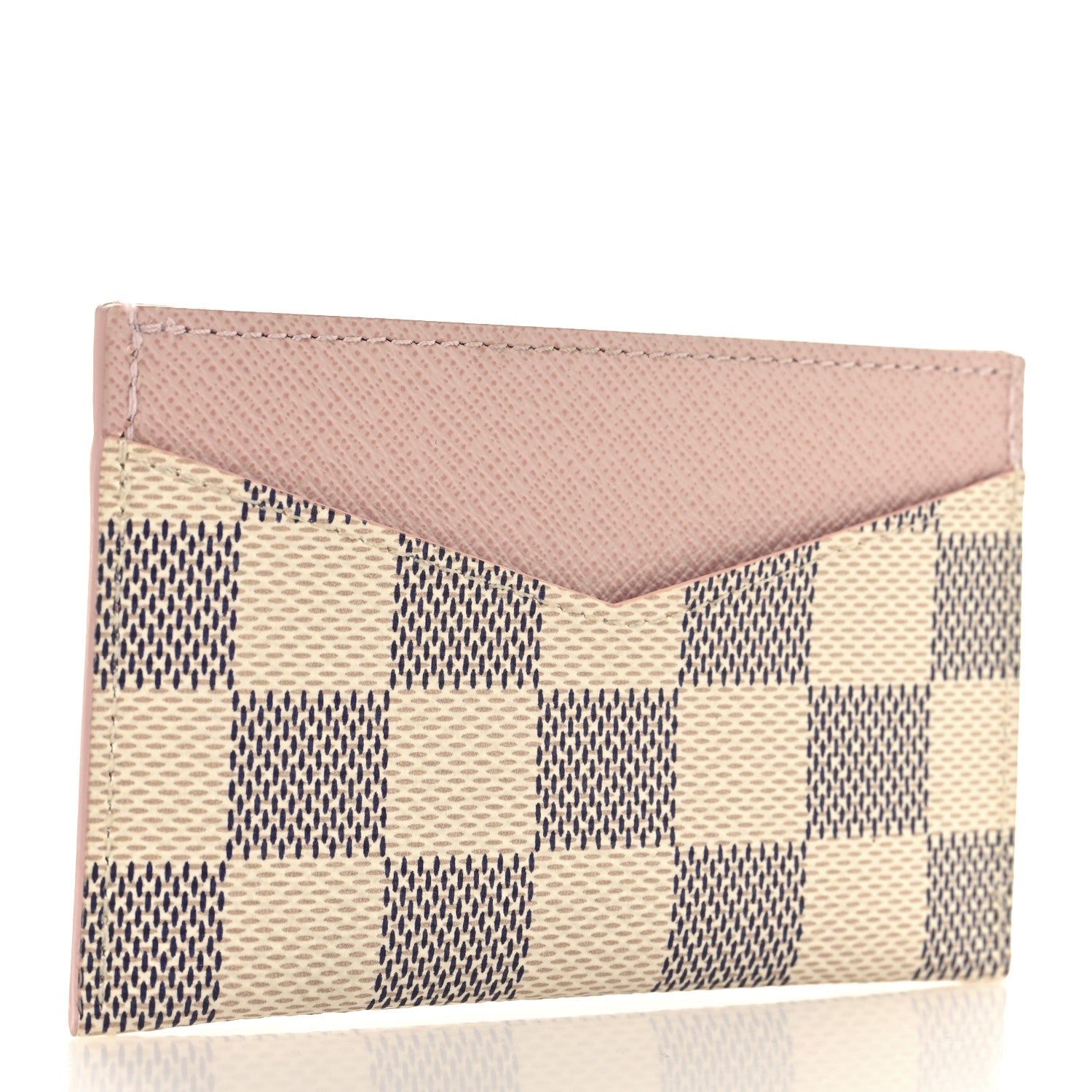 Damier Azur Daily  Holder Rose Ballerine