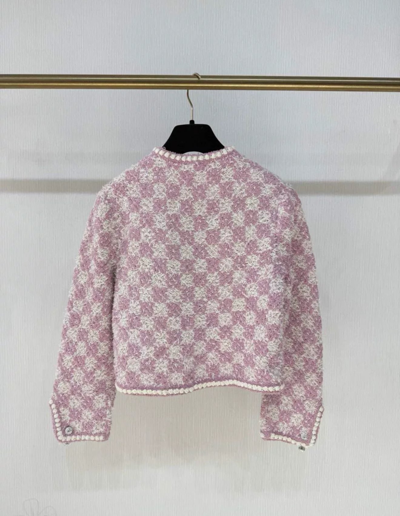 Chanel 23s pink and purple jacket
