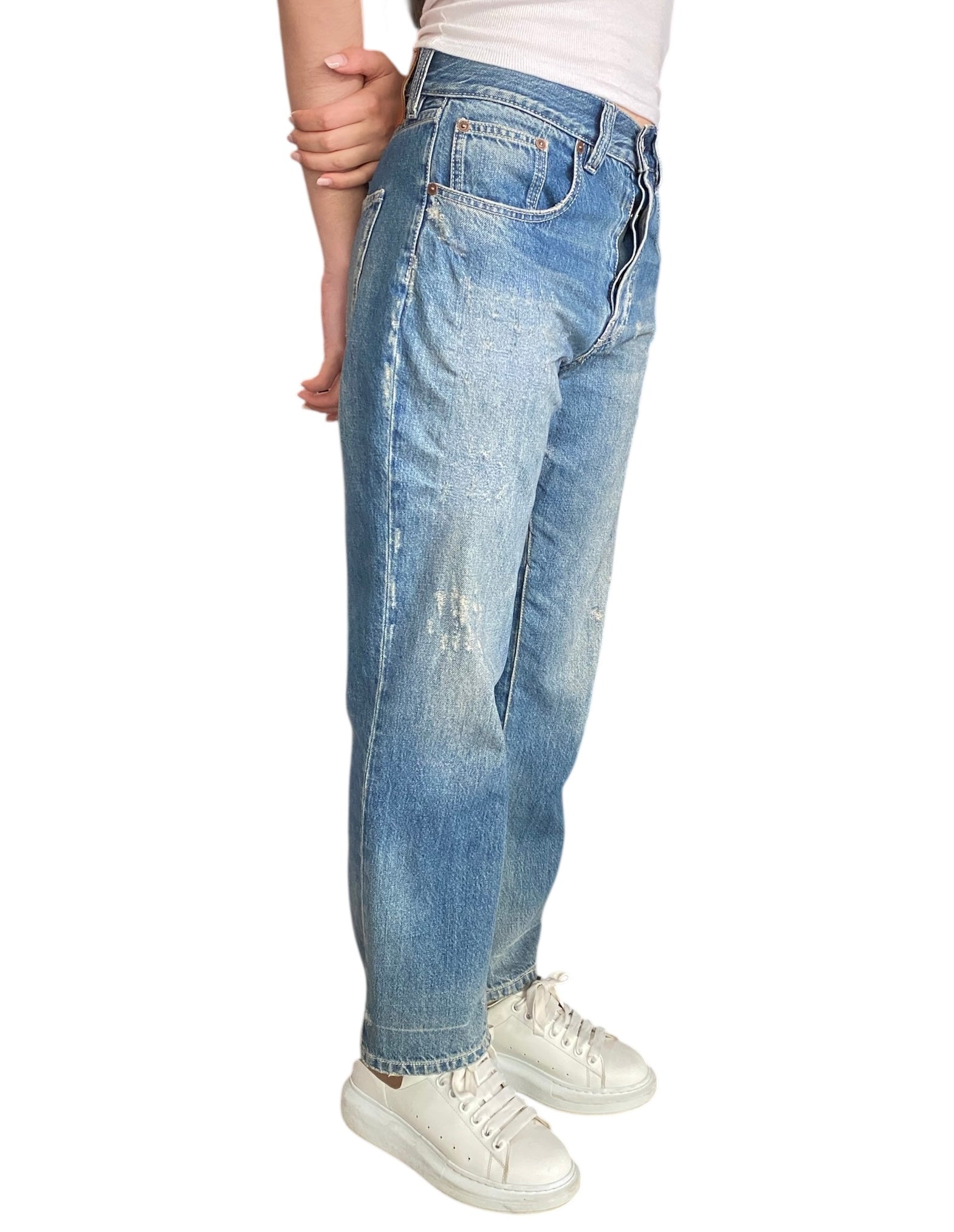 Victoria Bekham Distressed Denim  - W26