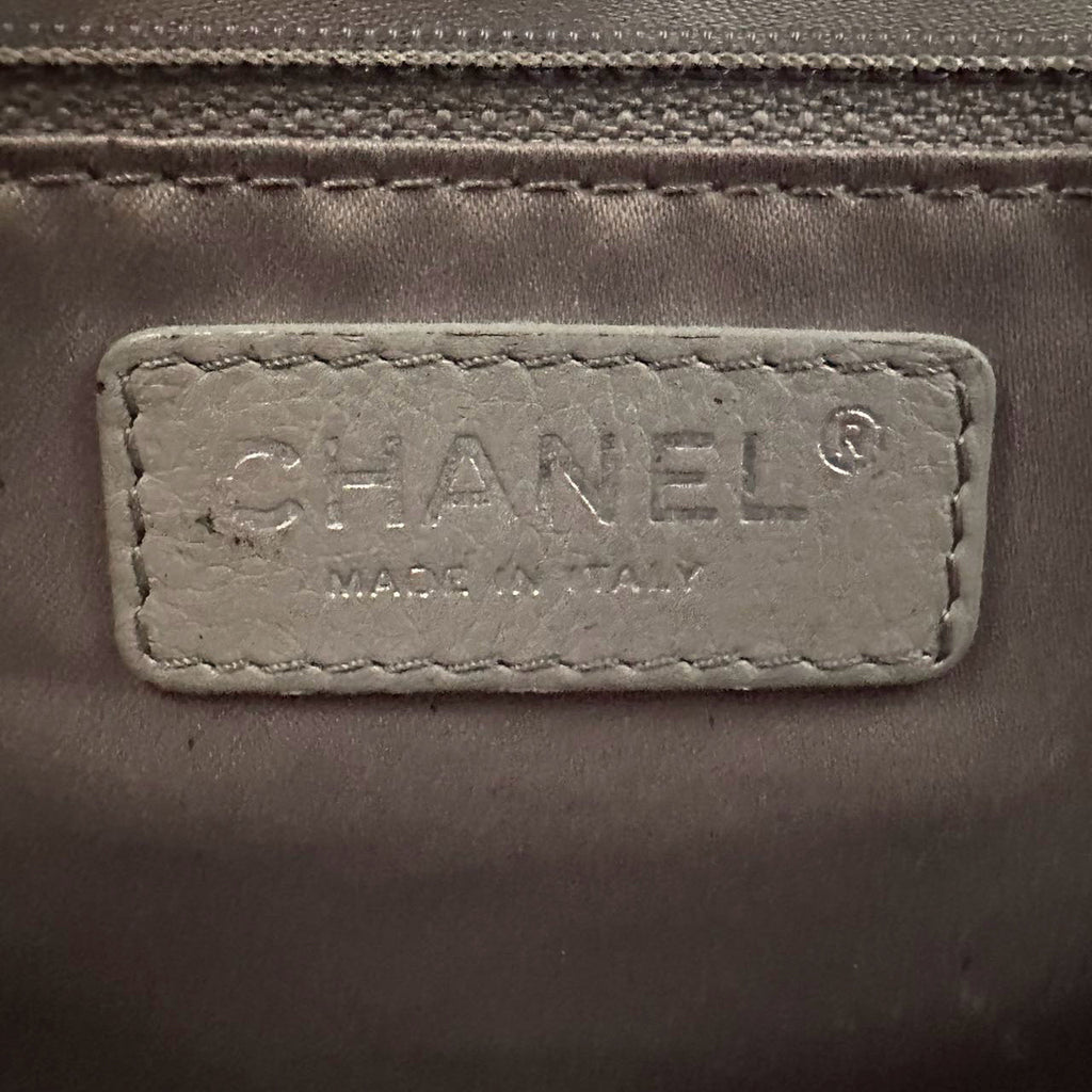 Chanel shopping Tote Burgundy medium Cavier Leather