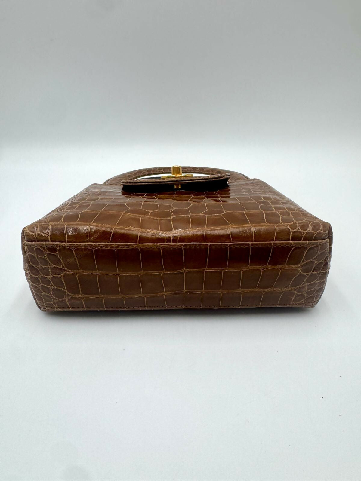 Chanel Vintage Crocodile Kelly Top Handle bag