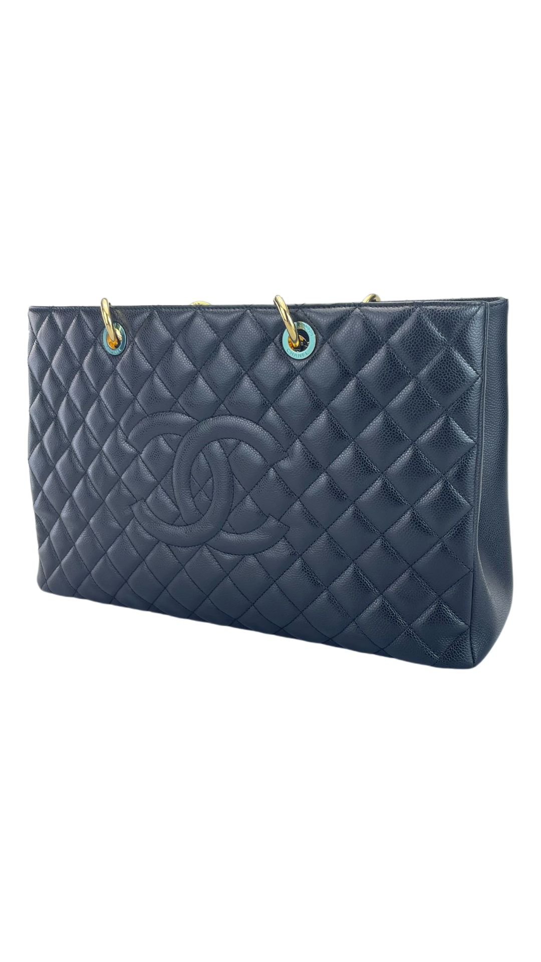 Chanel Black Shopping Tote Bag Caviar Leather Extra Large