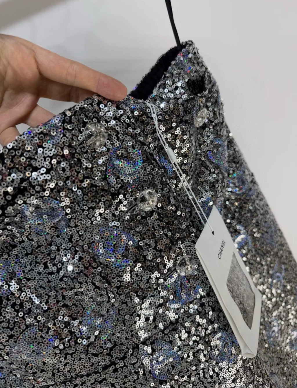 Chanel 24C rare sequin skirt