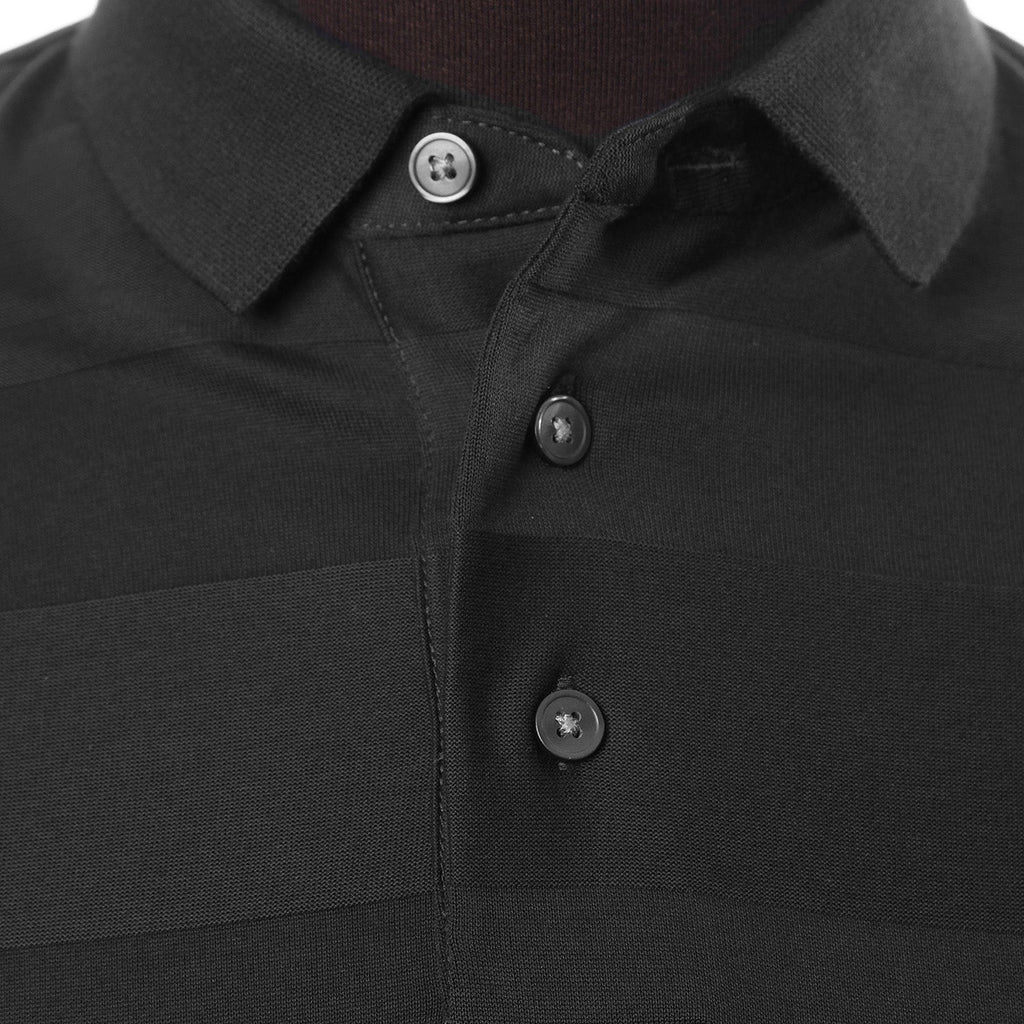 Jacquard Jersey Polo Shirt
