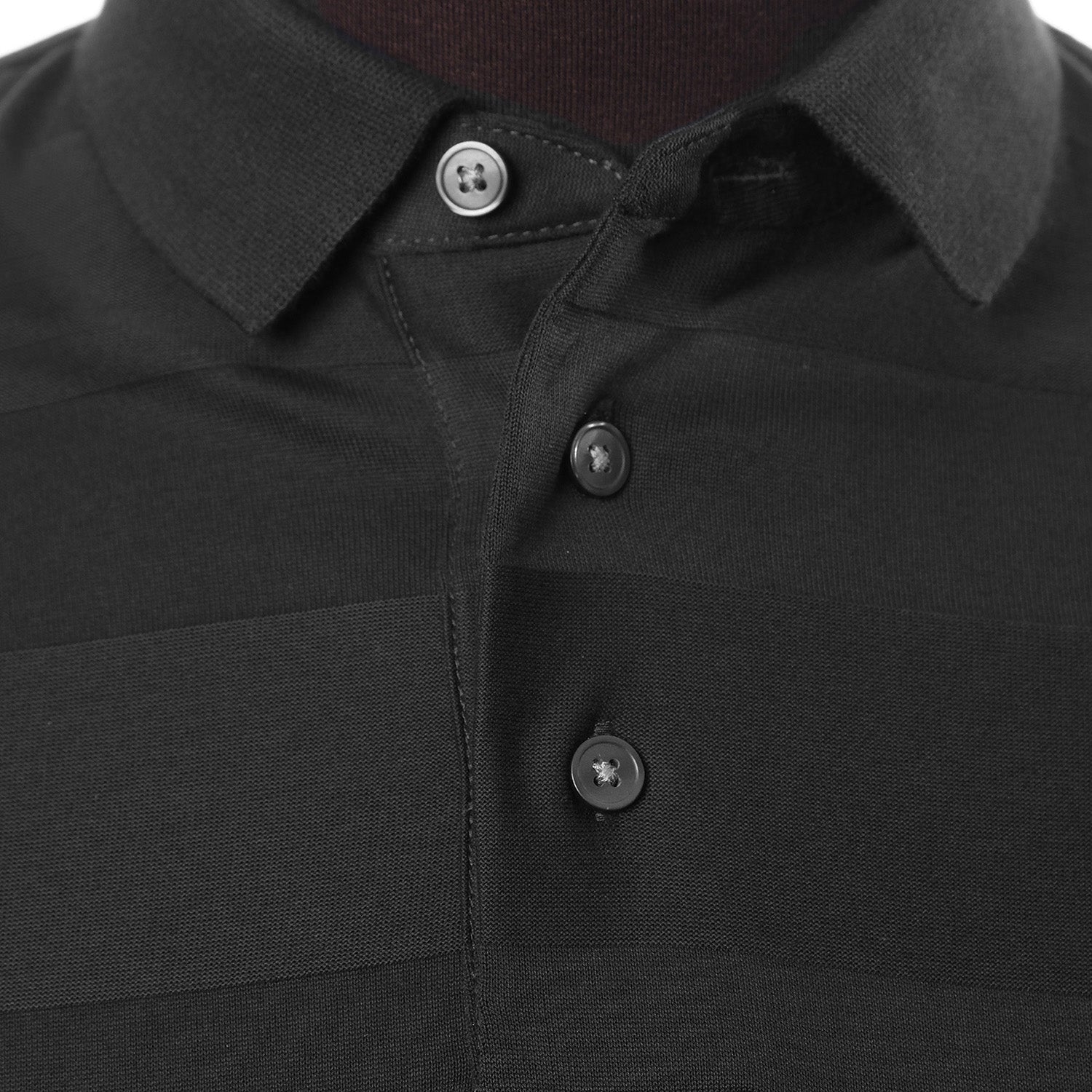 Jacquard Jersey Polo Shirt