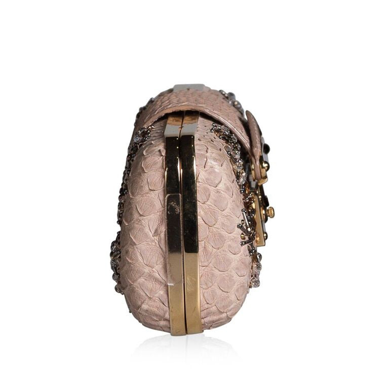 Louis Vuitton Minaudiere Python Clutch