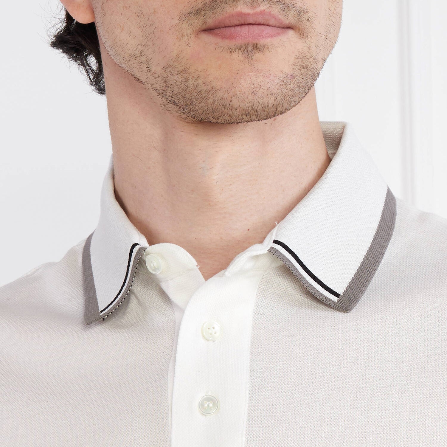 Mercerised Piqu Polo-Blue