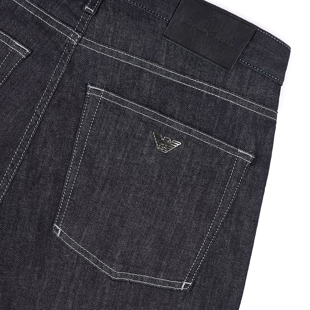 J45 Regular-Fit, Worn-Wash 8 Oz Denim Jeans