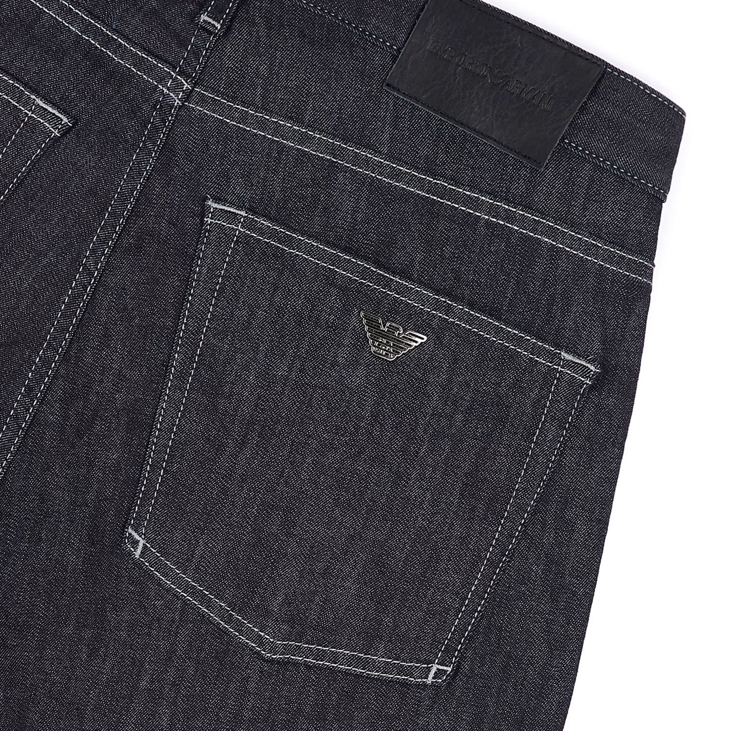 J45 Regular-Fit, Worn-Wash 8 Oz Denim Jeans