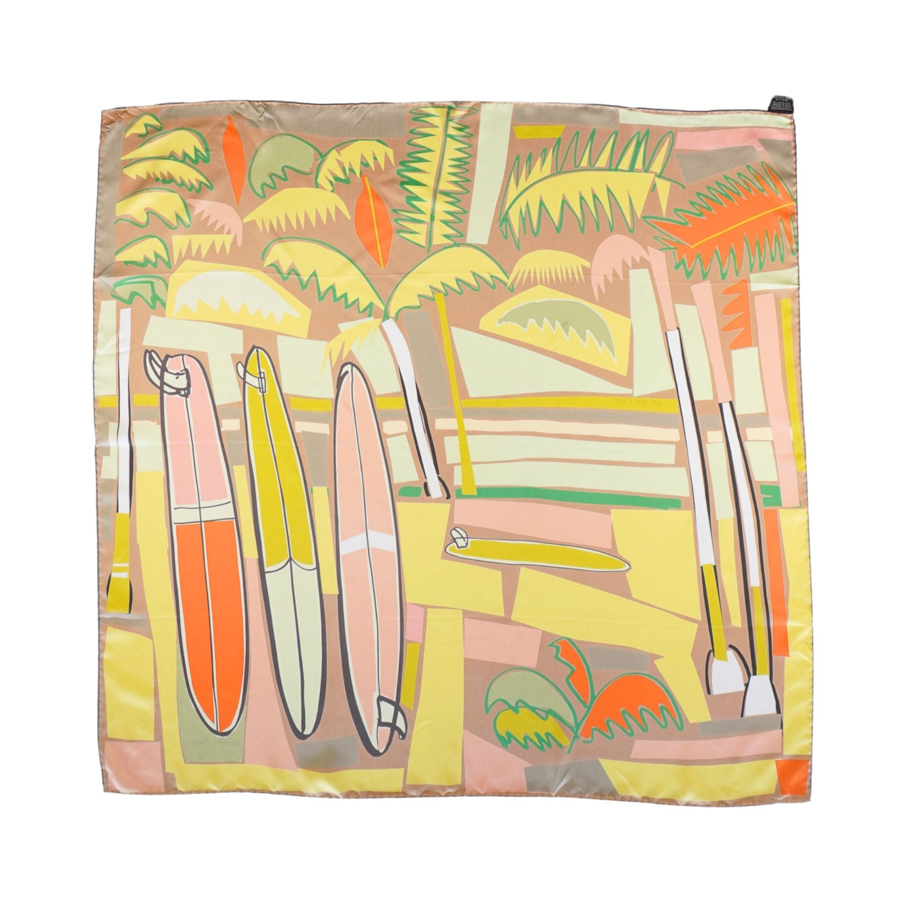 Hermes 'Sea, Surf, & Fun' Scarf