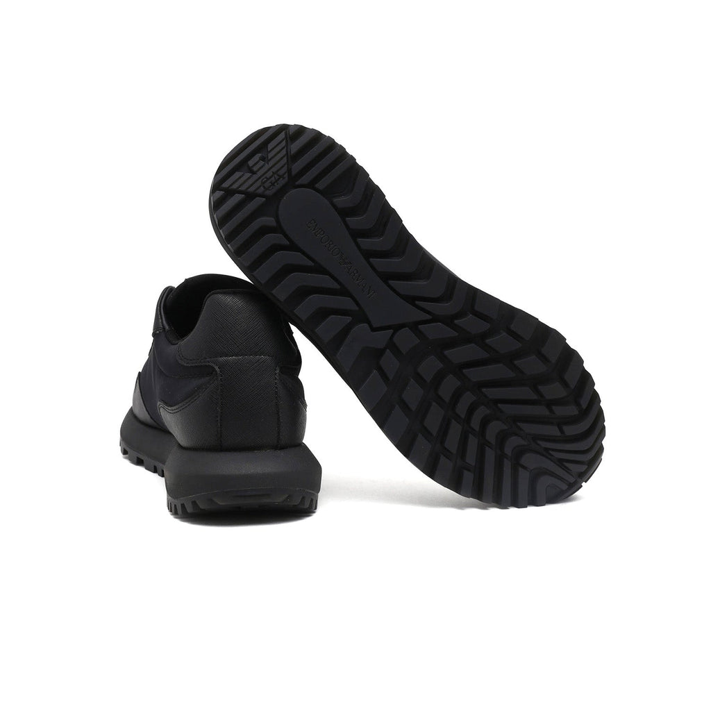 Asv Recycled Nylon Sneakers With Regenerated Saffiano Details