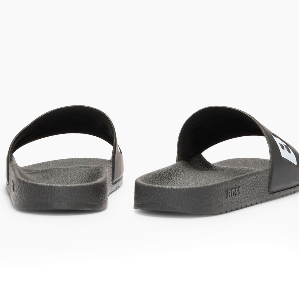 Italian-Made Slides With Large Logo Detail