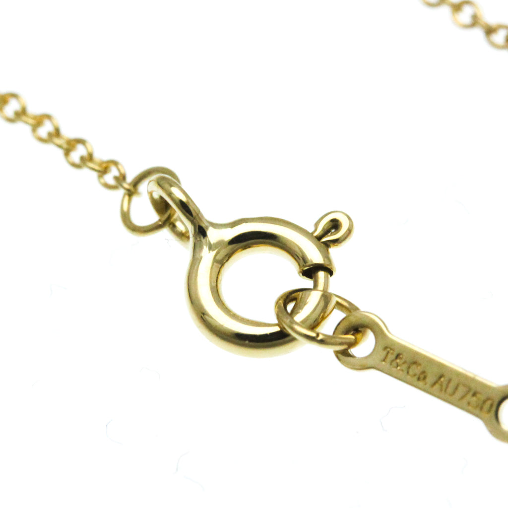 Olive Leaf Pendant Necklace 18K Yellow Gold