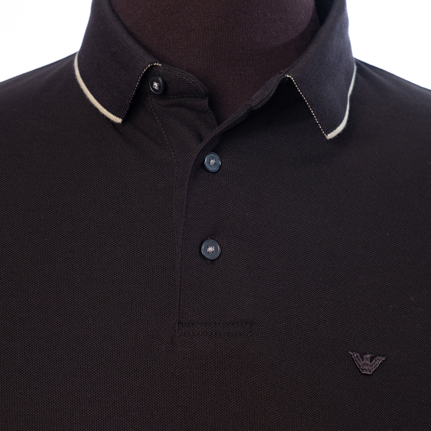 Piqua Polo Shirt With Piped Cuff