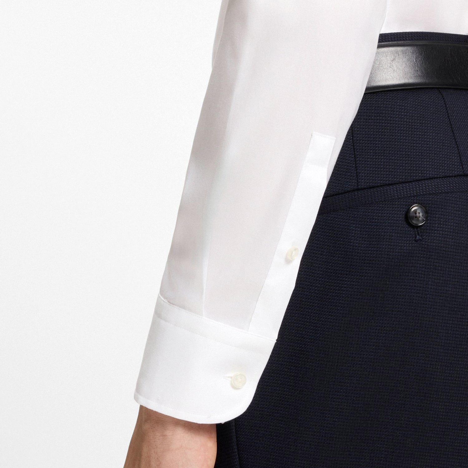 Slim-Fit Shirt In Easy-Iron Cotton Poplin