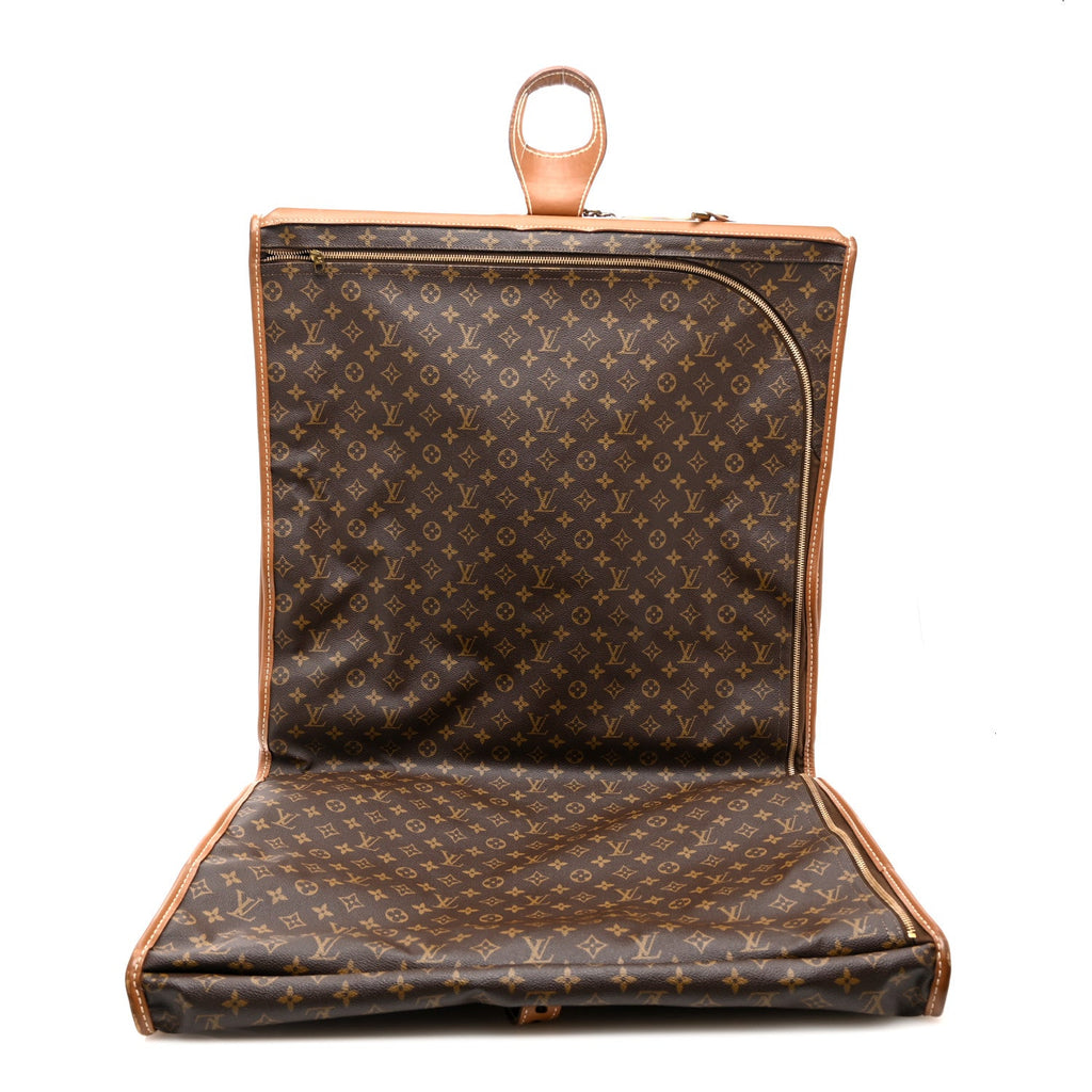 French Company Monogram Garment Bag