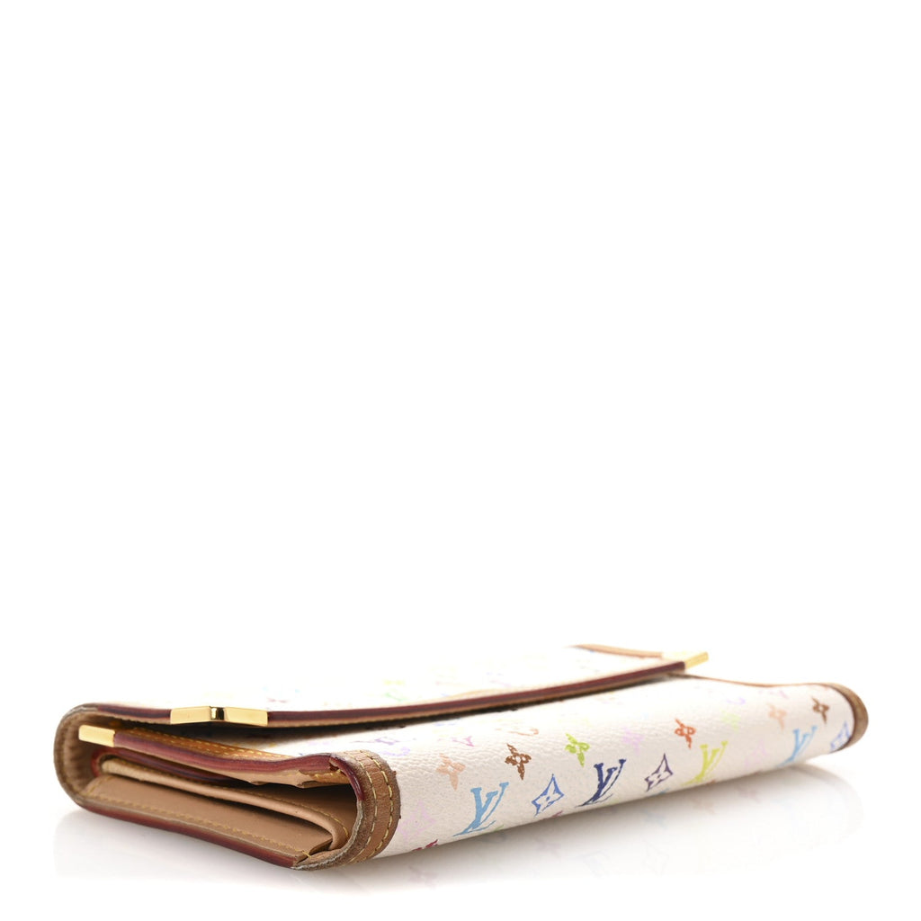 Monogram Multicolor Porte Tresor International Wallet White