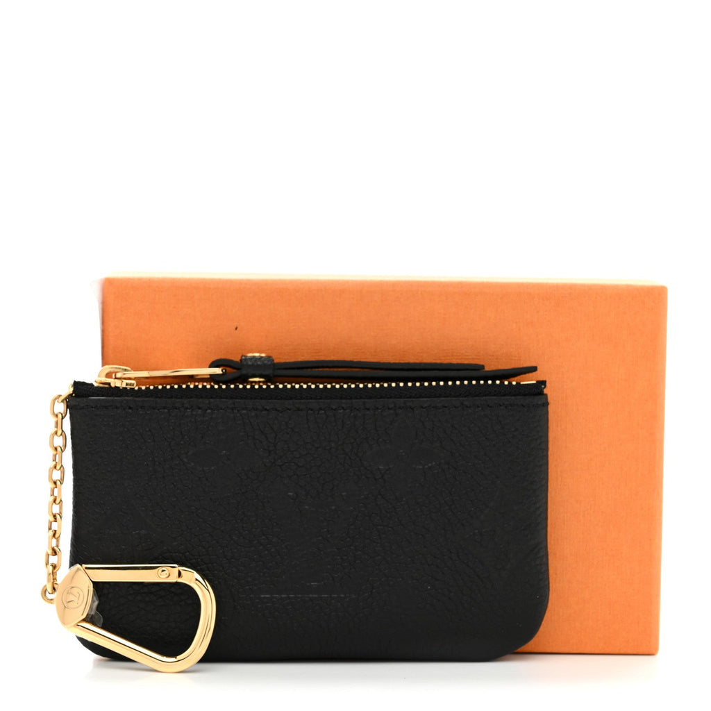 Empreinte Monogram Giant Key Pouch Black