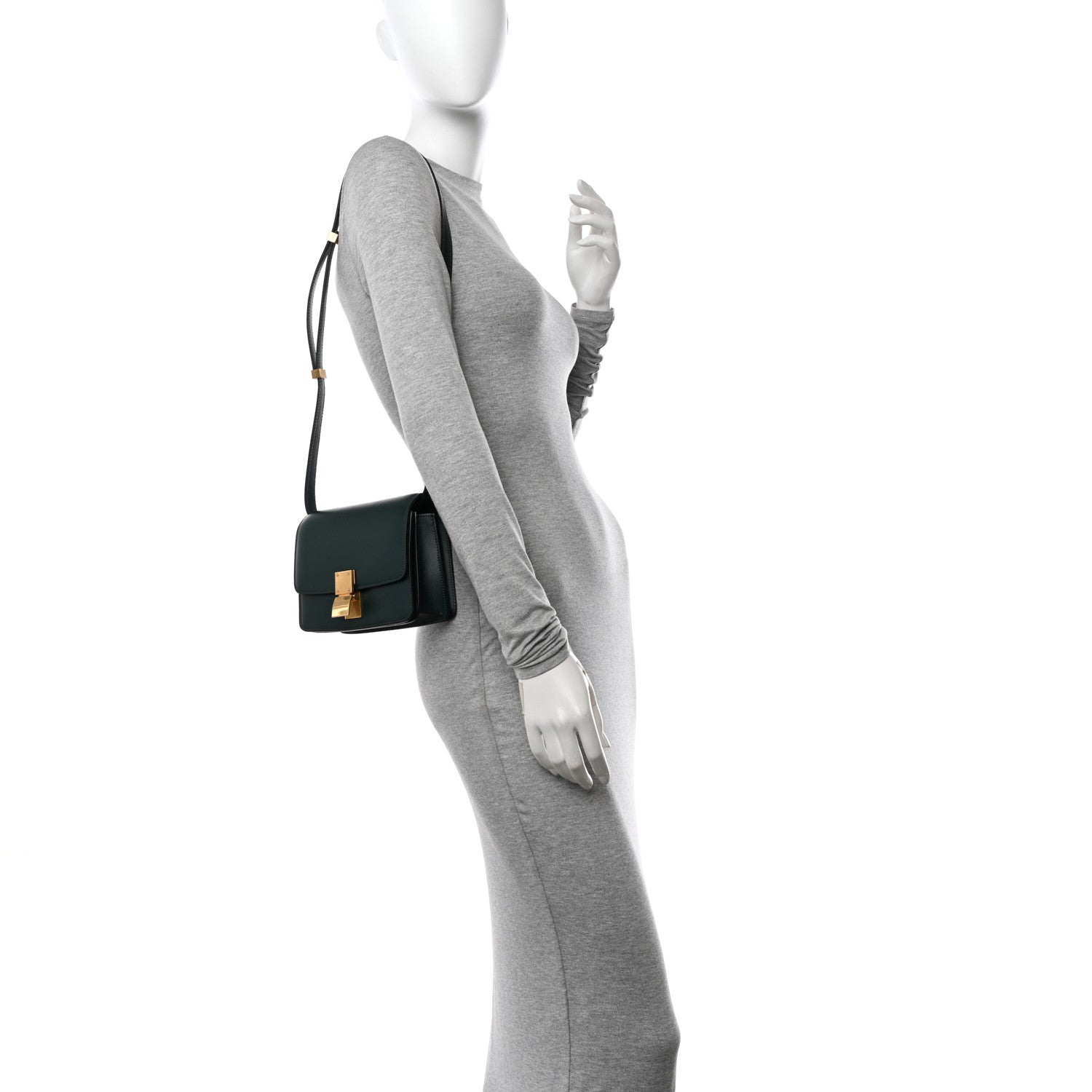Box Calfskin Small Classic Box Flap Bag Amazone