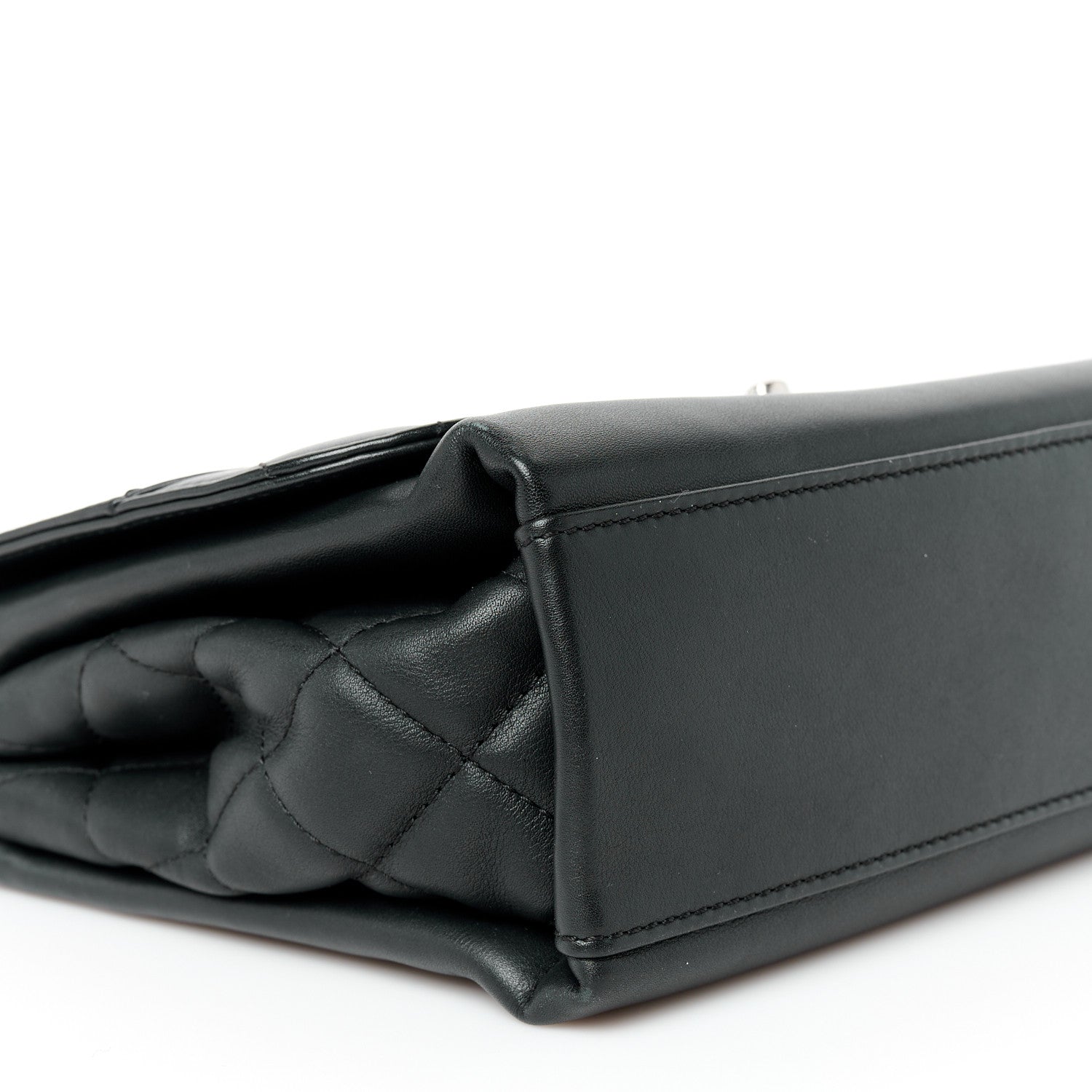 Calfskin Small Tramezzo Flap Black
