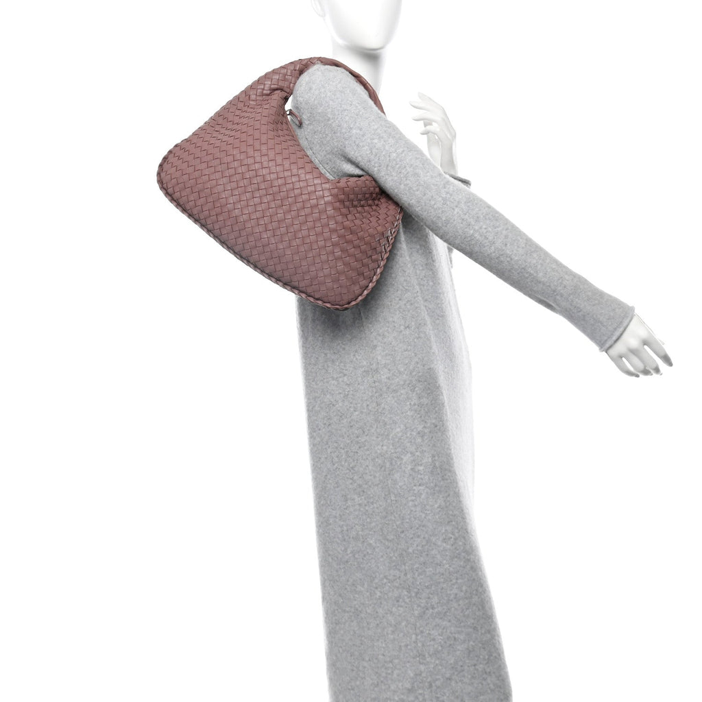 Nappa Intrecciato Medium Veneta Hobo Watteau