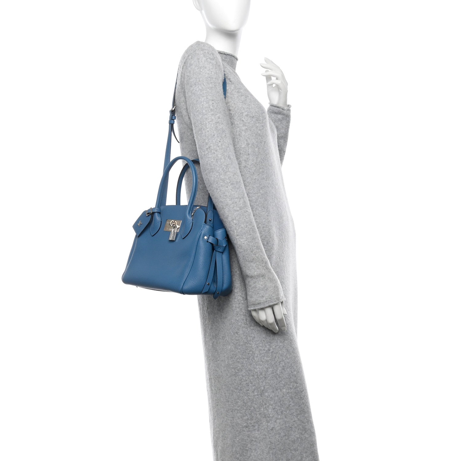 Veau Nuage Milla PM Blue Denim