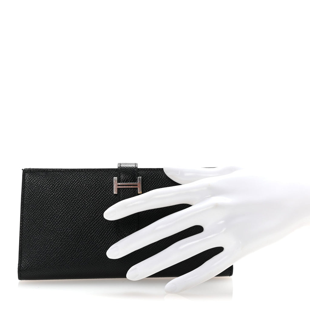 Epsom Bearn Gusset Wallet Black