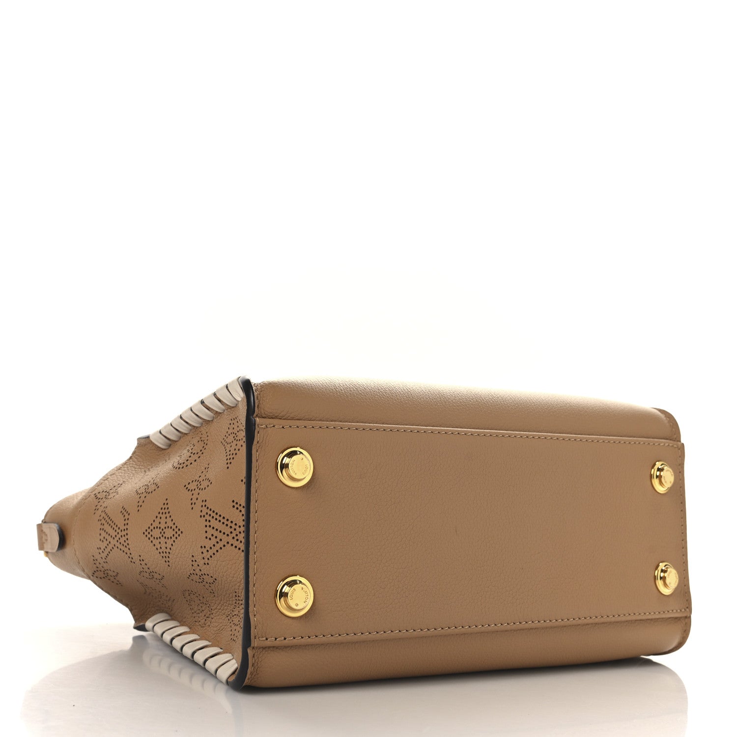 Calfskin Mahina Braided On My Side PM Arizona Brown