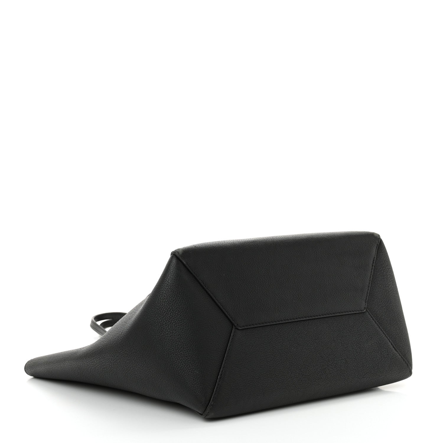 Calfskin Lockme Cabas  Black