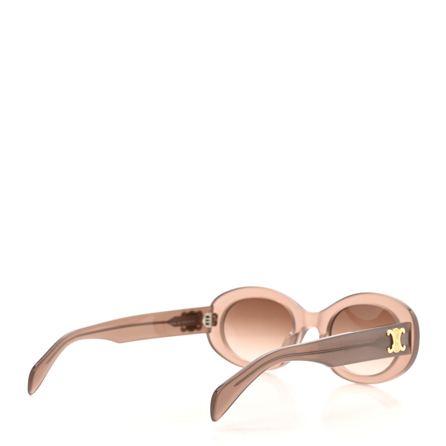 Acetate Triomphe 01 Sunglasses CL 40194U Milky Hazelnut