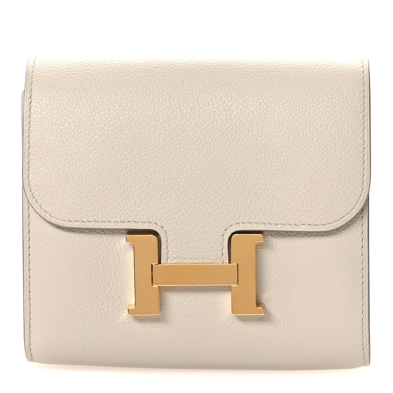 Evercolor Constance Compact Passant Wallet  Beton