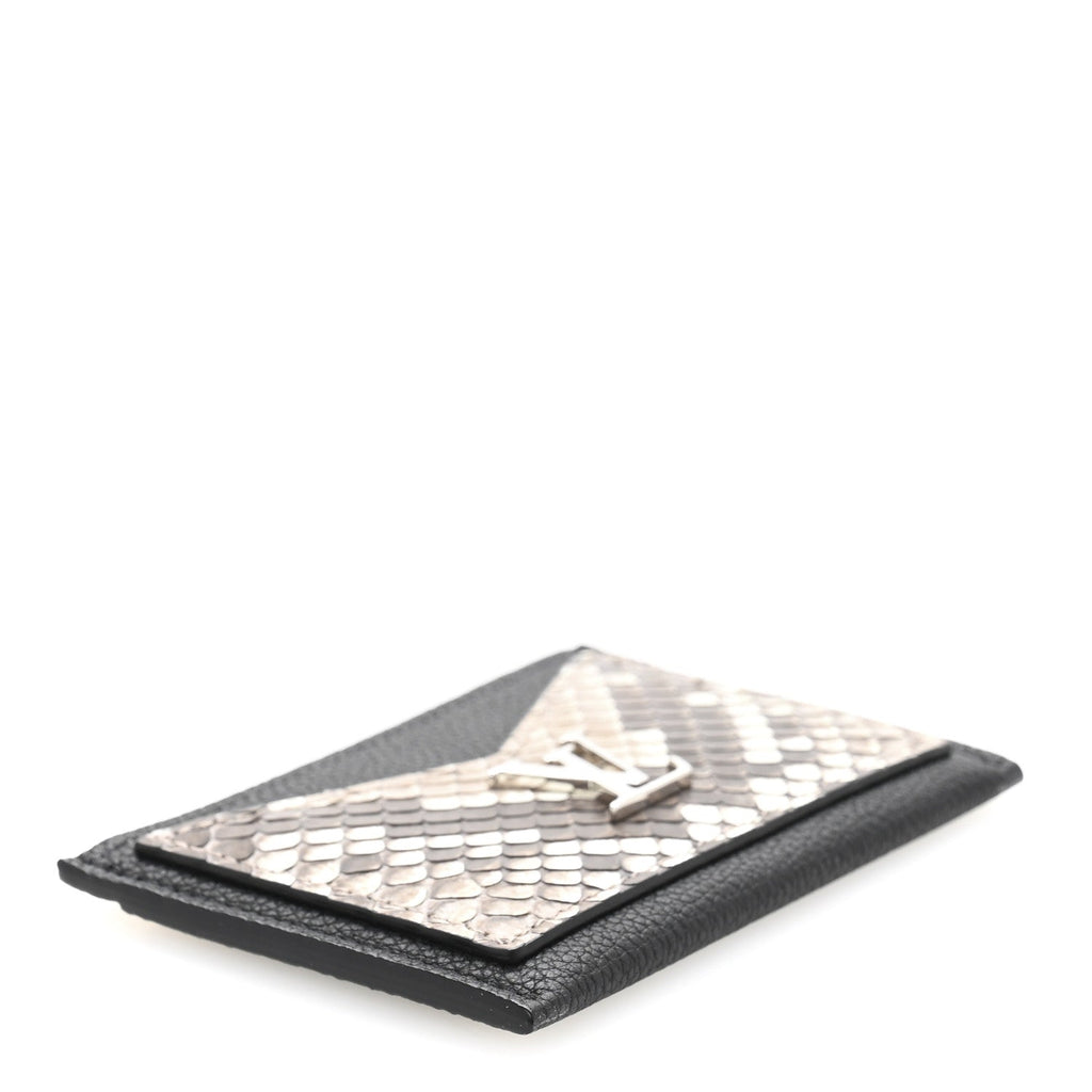 Snakeskin Lockme  Holder Black